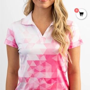 Yatta Golf Pink Women's polo NWT 3XL